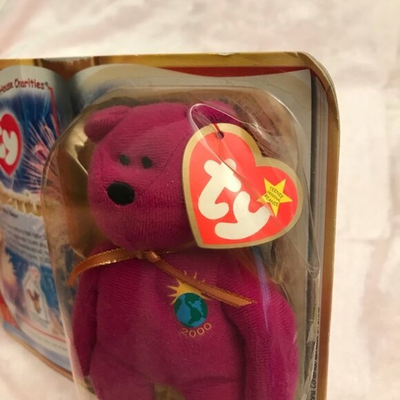 Collectible TY Millennium The Bear McDonald's Original Packaging McDonalds - Picture 11 of 12